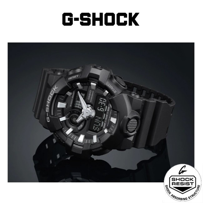 [Crazy Sale]  Casio G-Shock GA-700-06A Jam Tangan Pria Jam Tangan Kuarsa Olahraga GA-700-06A Jam Tangan Tahan Air
