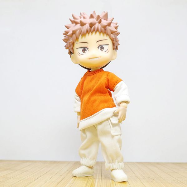 Baju Nendoroid / YMY / Obitsu11 ( Yuuji's Orange Casual Suit)