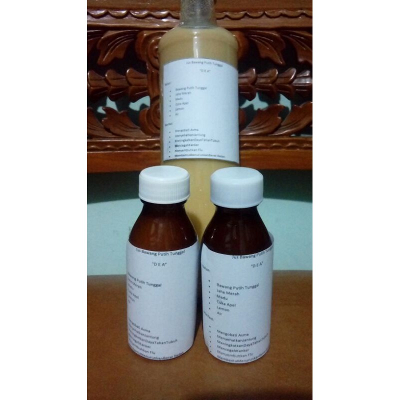 

Jus Bawang Tunggal 100ml