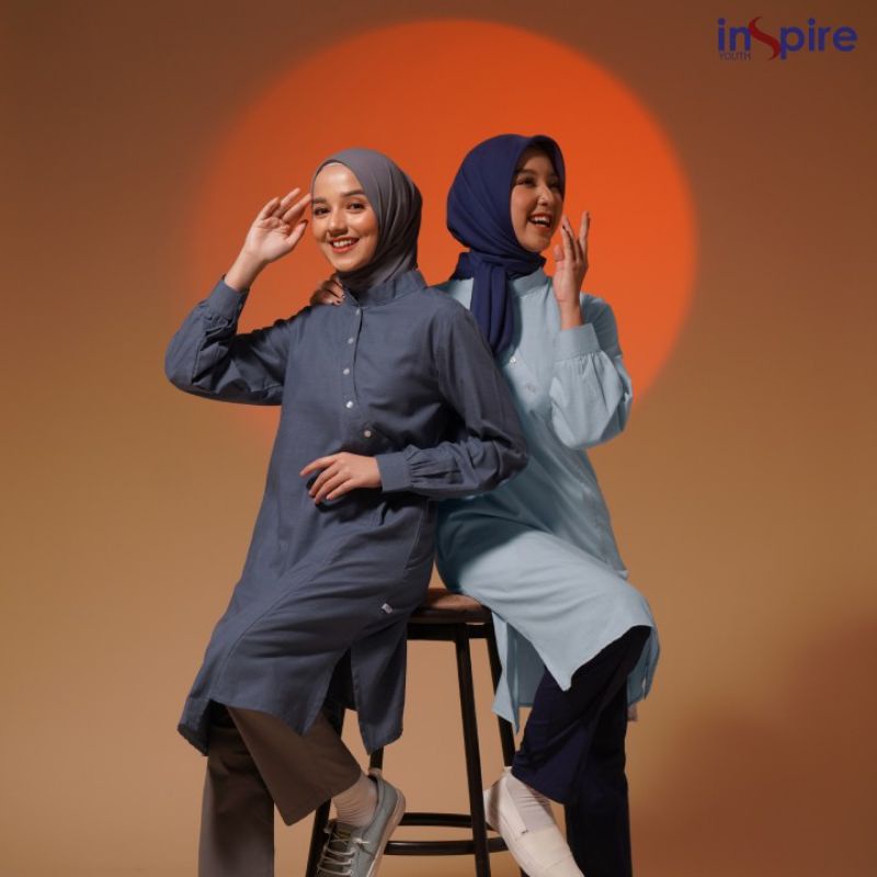 INSPIRE// TUNIK INSPIRE ITU 025 TERBARU (ATASAN)