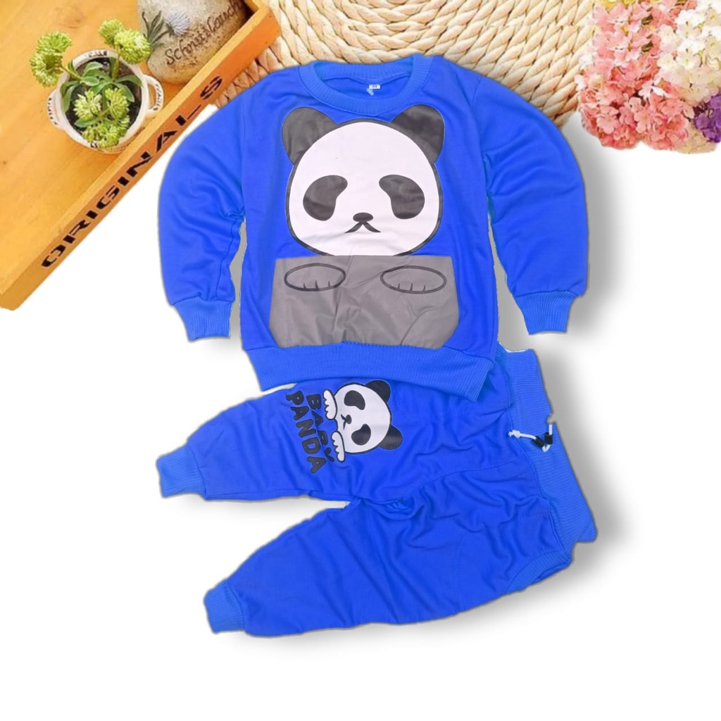 Setelan Panda Anak Baju setelan anak laki laki Setelan anak perempuan Baju anak 1-6 Tahun