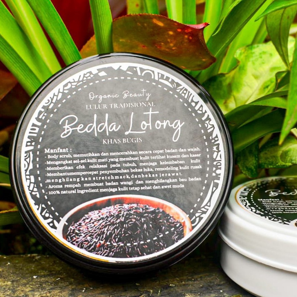 TERMURAH beddak lotong asli 100gr / bedda lotong bugis / lulur bedak lotong bubuk /Lulur organik