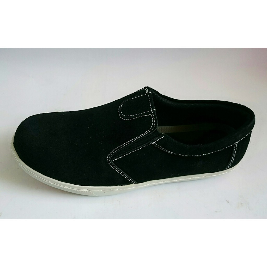 Sepatu Kulit Asli Kasual Pria Slip On Rasheda Dr 06 Sp