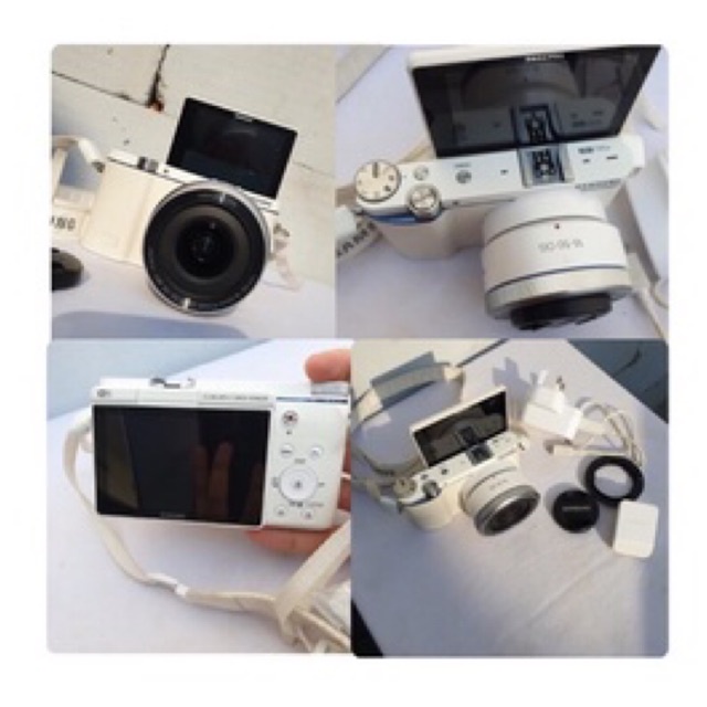 Camera Mirrorless Samsung NX3000 White