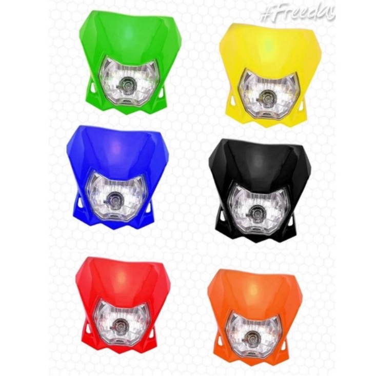 Headlamp Lampu Depan klx 150 bf dtracker, batok Headlamp depan klx 150 bf dtracker, batok Kepala KLX
