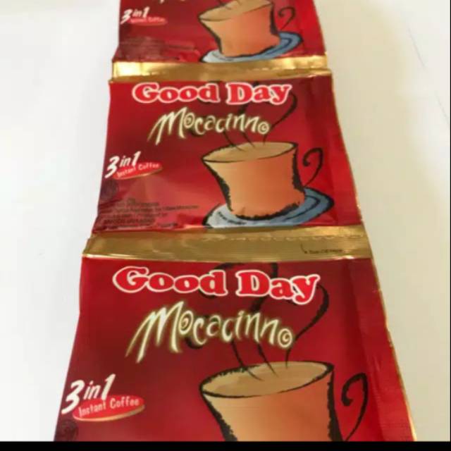

Good day mocacinno 1renteng isi 10sahet