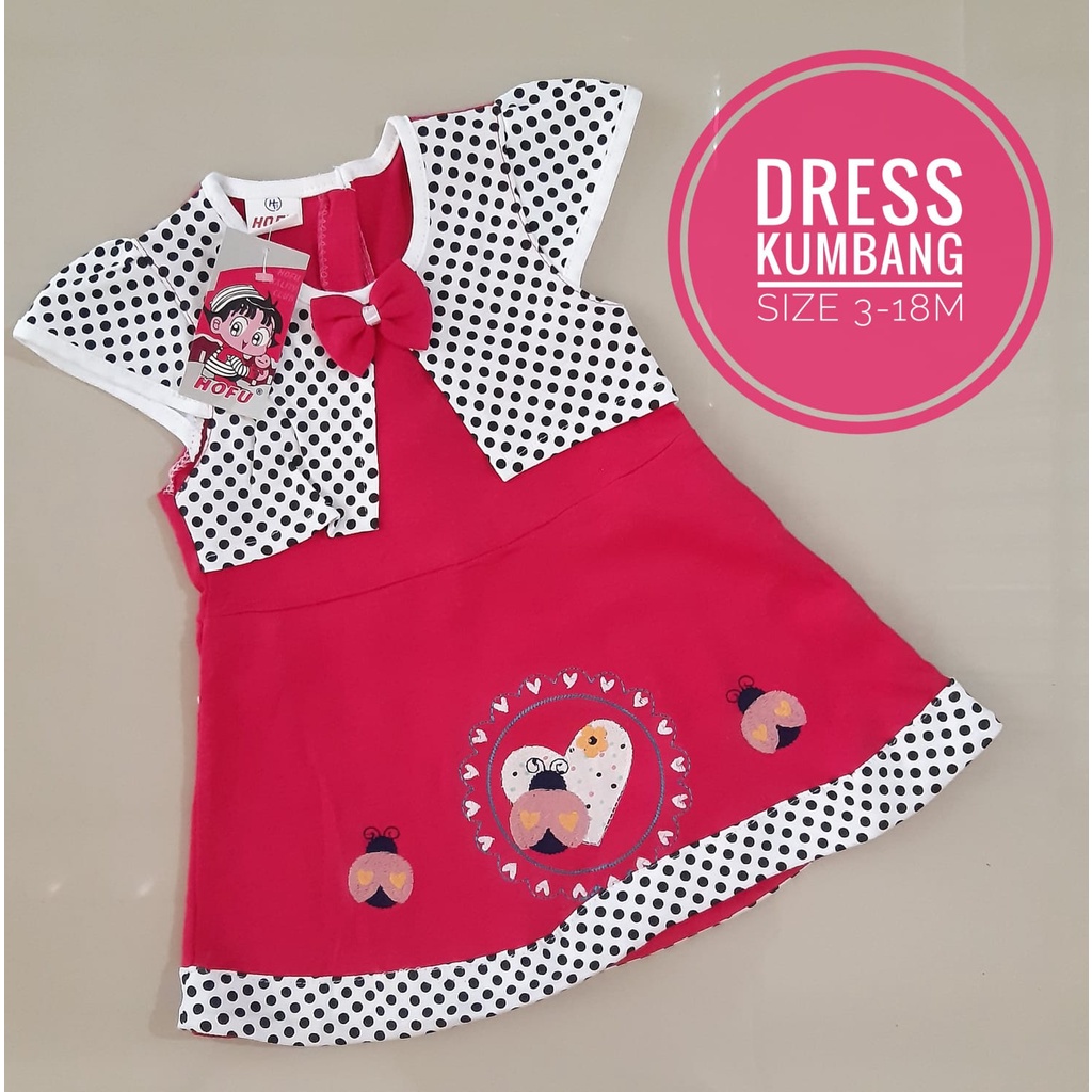[ZBK] Dress Bayi Kumbang Hofu