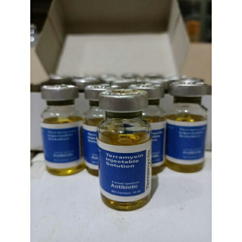 terramycin untuk hewan obat lebah kena racun pestisida, dan ga doyan makan. teramicyn