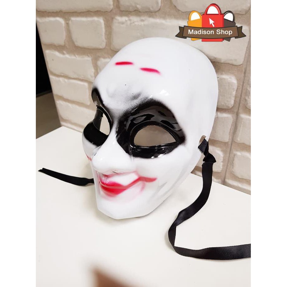 Topeng Halloween Joker Kostum Cosplay Topeng Seram Haloween Murah