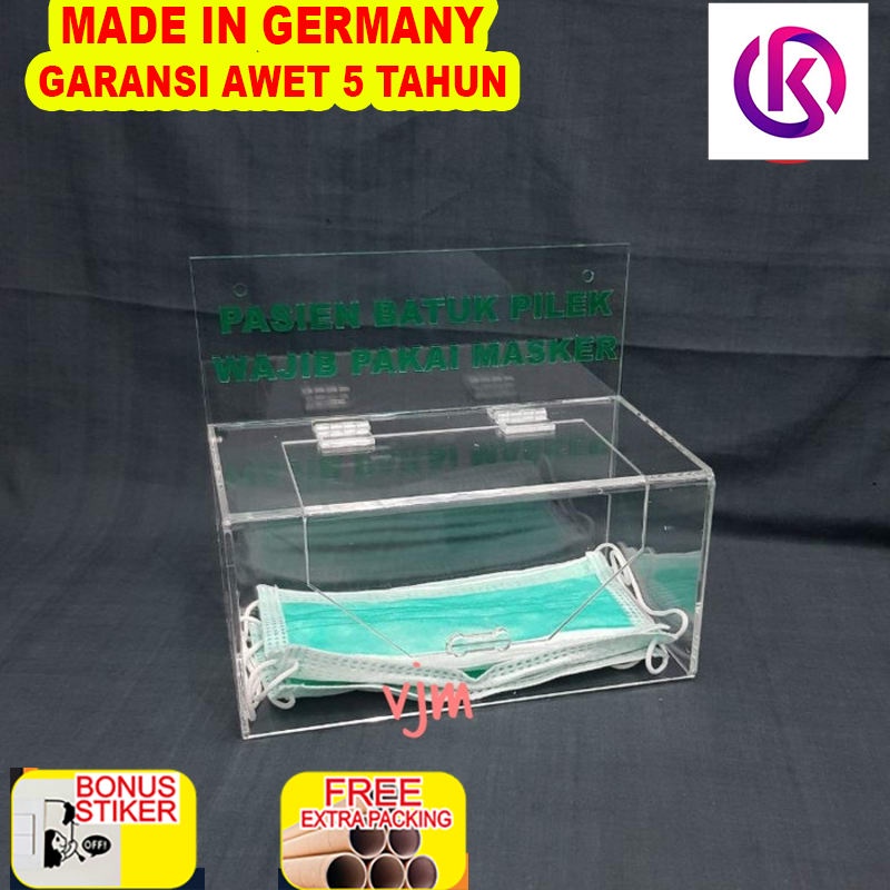 

Murah Acrylic Tempat Masker Pasien Batuk Pilek