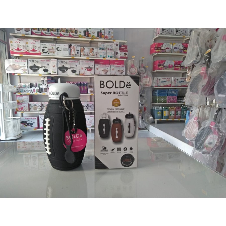 BOLDe Super Bottle American - Botol Minum Tumblr 600ml - Botol Silicon