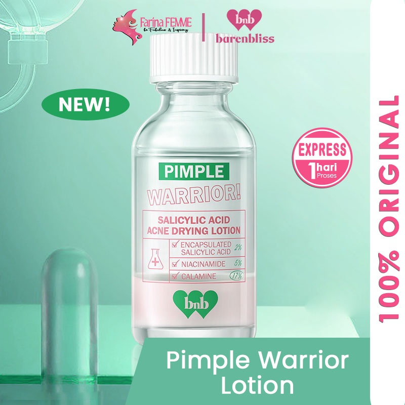 Jual FEMME || [NEW] BNB barenbliss Pimple Warrior! Salicylic Acid Acne