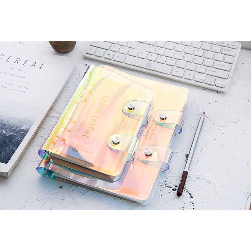 

Binder A5 dan A6 Transparent Glittering