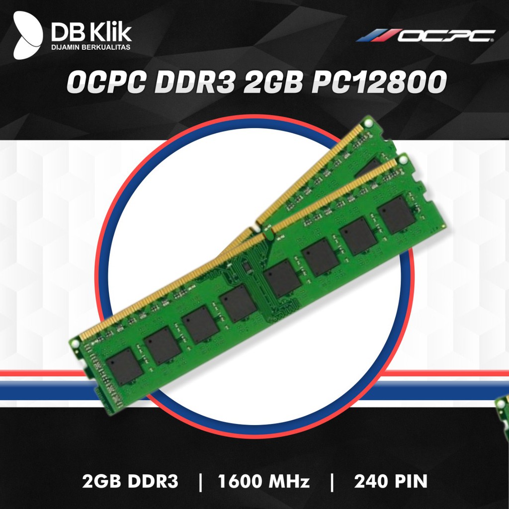 DDR3 2GB OCPC PC12800