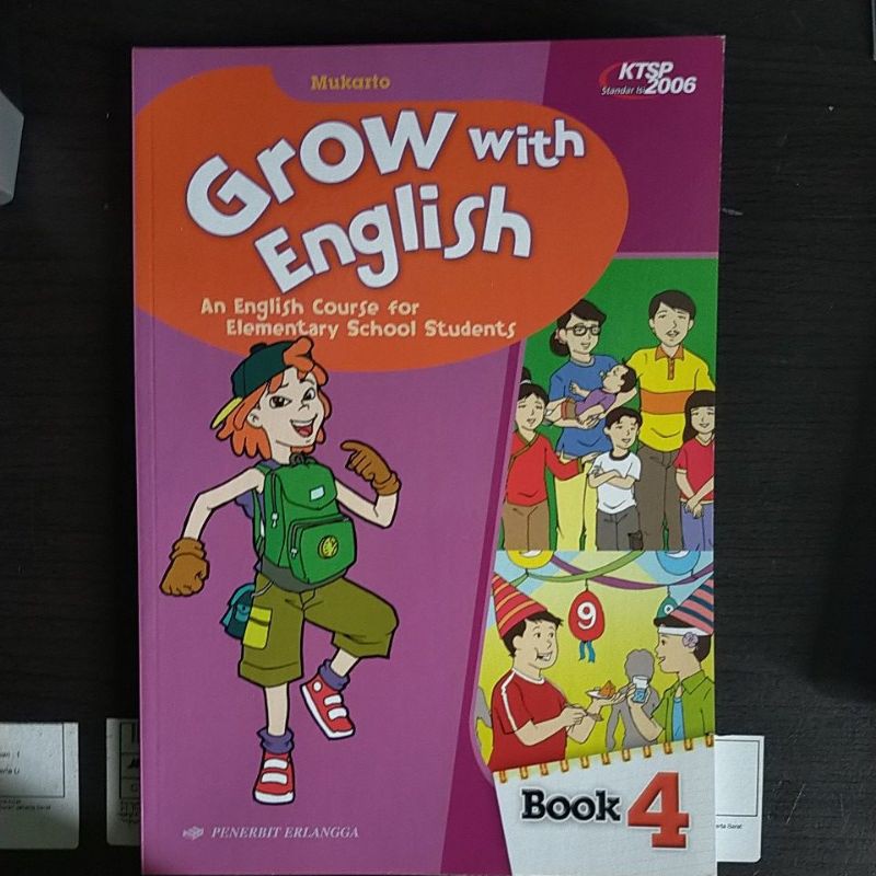 Grow with English SD Kelas 4 KTSP 2006