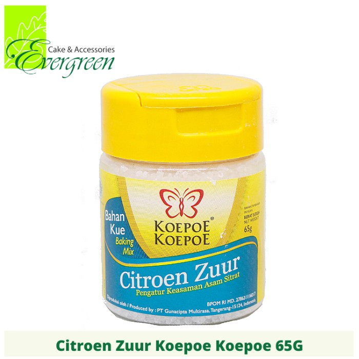 

Citroen Zuur Koepoe Koepoe 65G