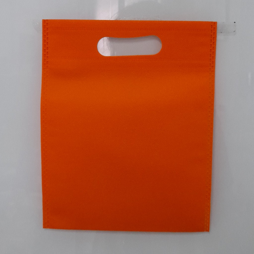 

(Kodi) Tas Press Spunbound Oval Goodie Bag Tas Belanja Warna Orens 20 cm x 25 cm