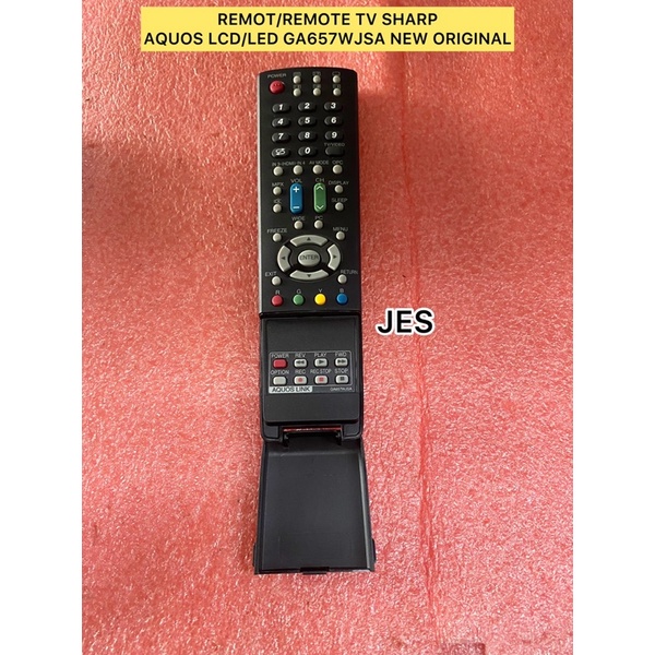 REMOT/REMOTE TV SHARP  AQUOS LCD/LED GA657WJSA NEW ORIGINAL / ASLI 100%