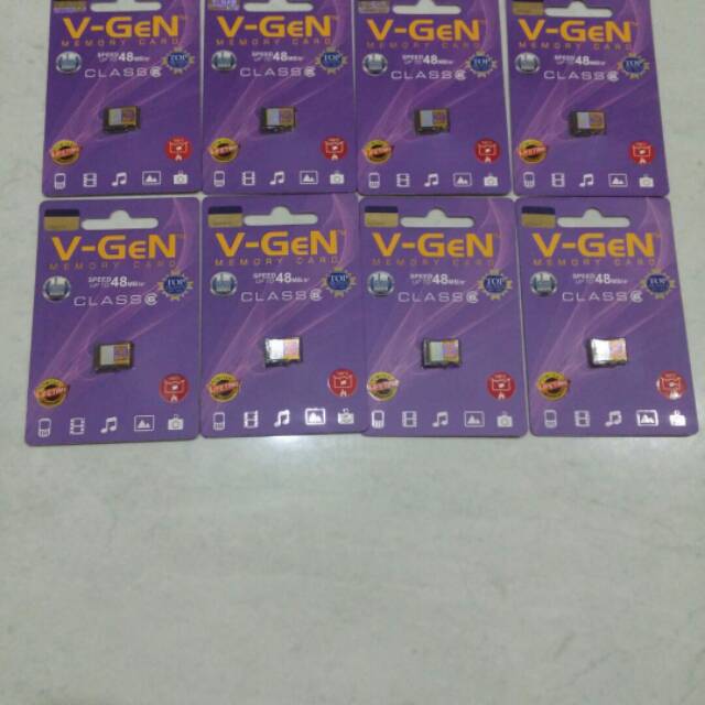 Memori Card Micro Sd 8gb Vgen Original Garansi Resmi