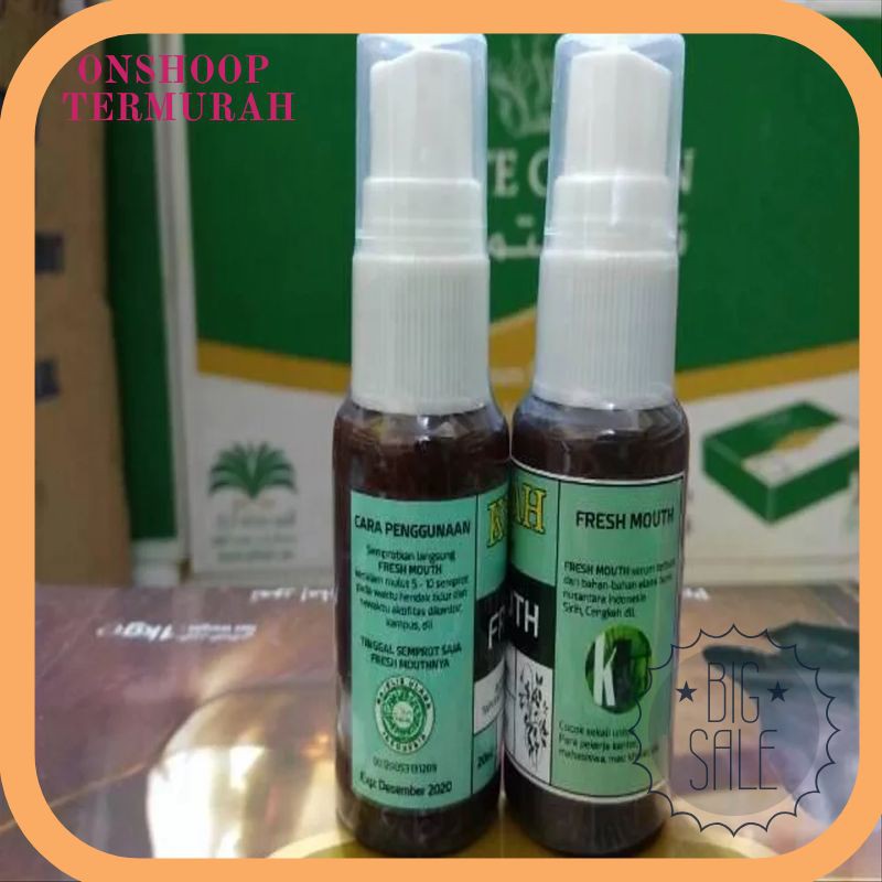 Termurah PENGHILANG BAU MULUT - KHAZANAH HERBAL FRESH MOUTH Terlaris