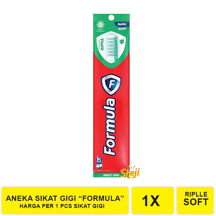 FORMULA SIKAT GIGI RIPPLE SOFT / SIKAT GIGI FORMULA RIPLE SOFT