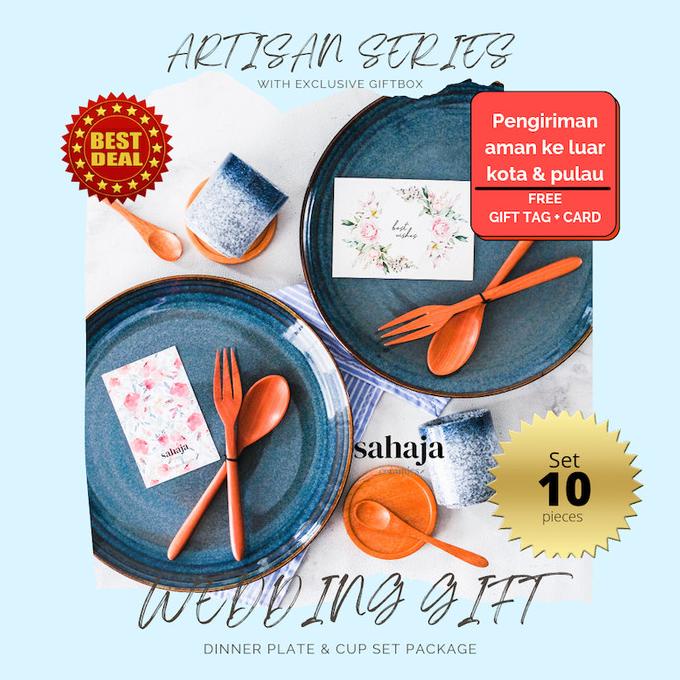 Paket Kado Pernikahan Hampers Wedding Gift Mangkok Piring Keramik Set