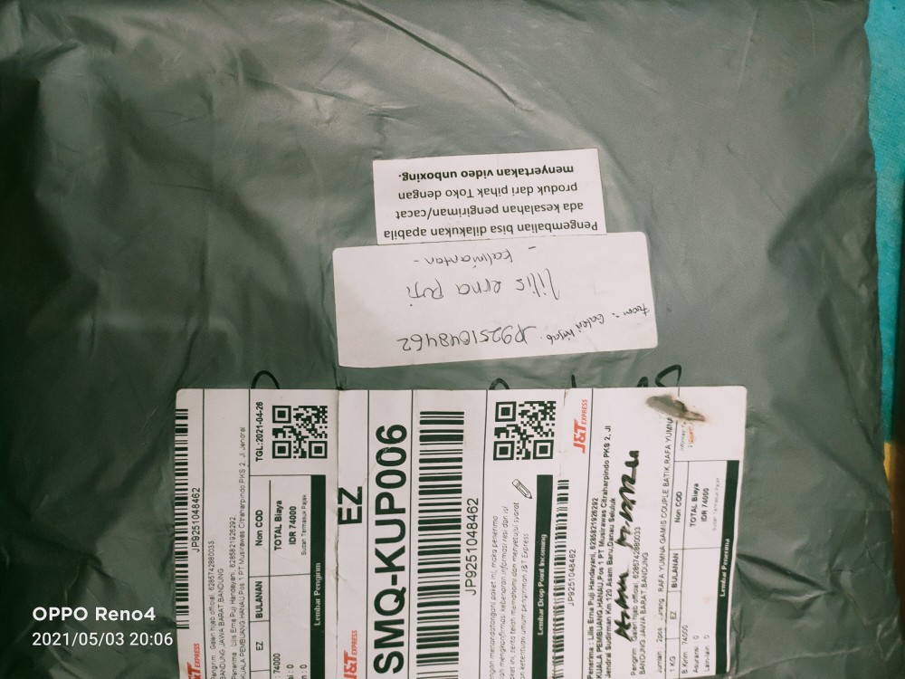 Rafa Yumna Gamis Couple Batik