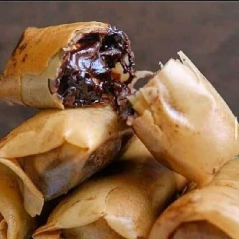 

D'kaspo pisang Lumer Premium variasi coklat dan Coklat keju isi 10 biji