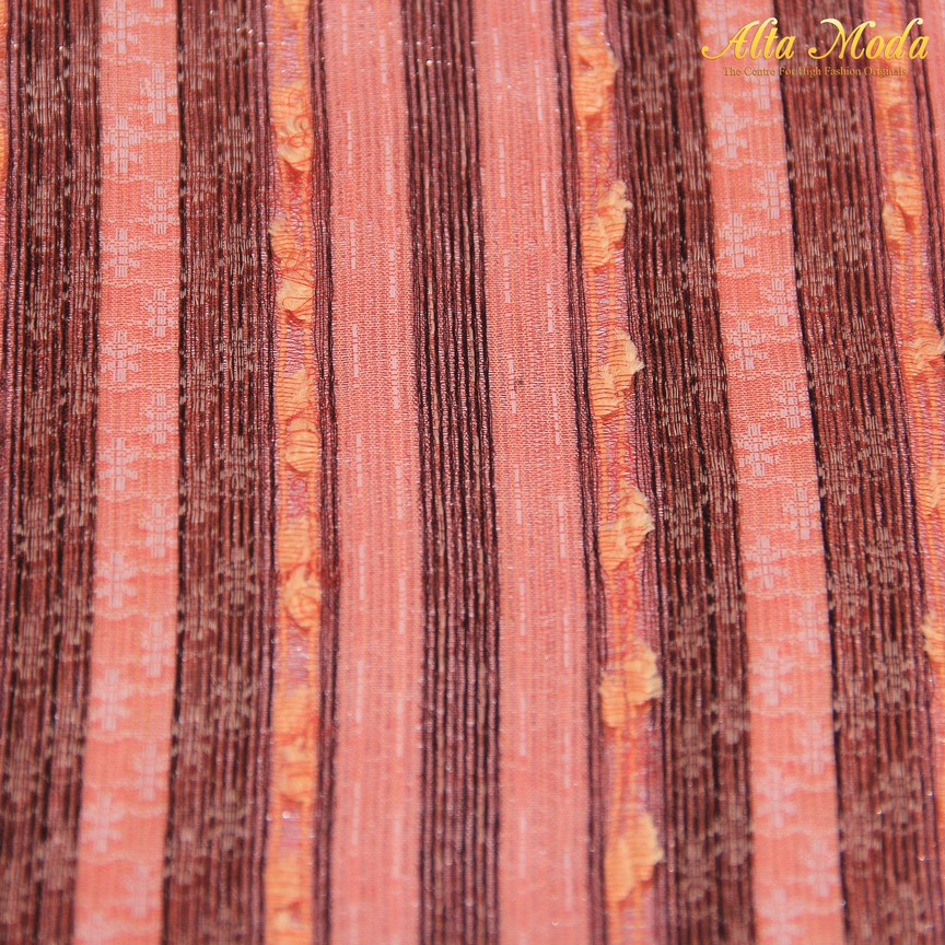 

Alta Moda Kaftan Jacquard Garis Warna Peach Pink Orange 3D (1M)