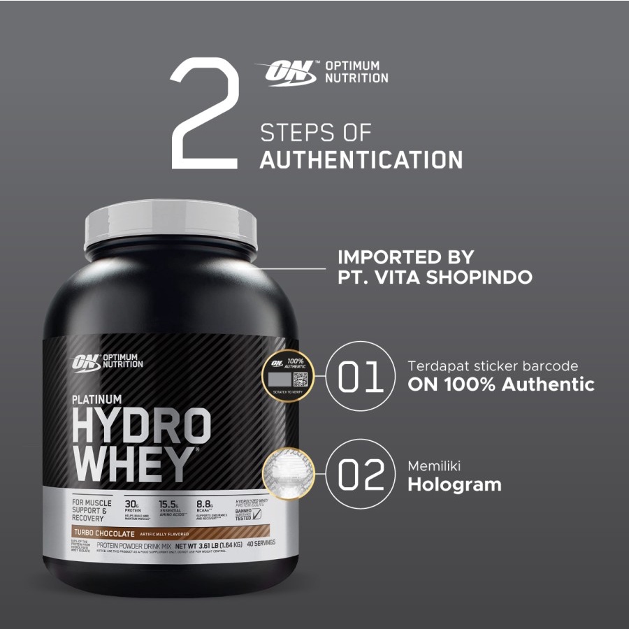 ON Optimum Nutrition Platinum Hydro Whey Protein Isolate 3.5lbs 1.64kg