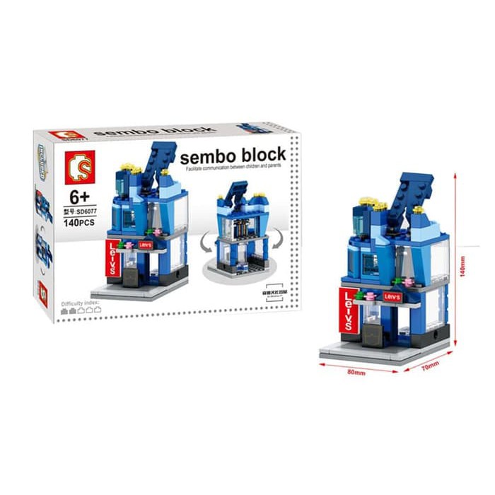 SEMBO BLOCK LEIVS - 140PCS /lego/brick
