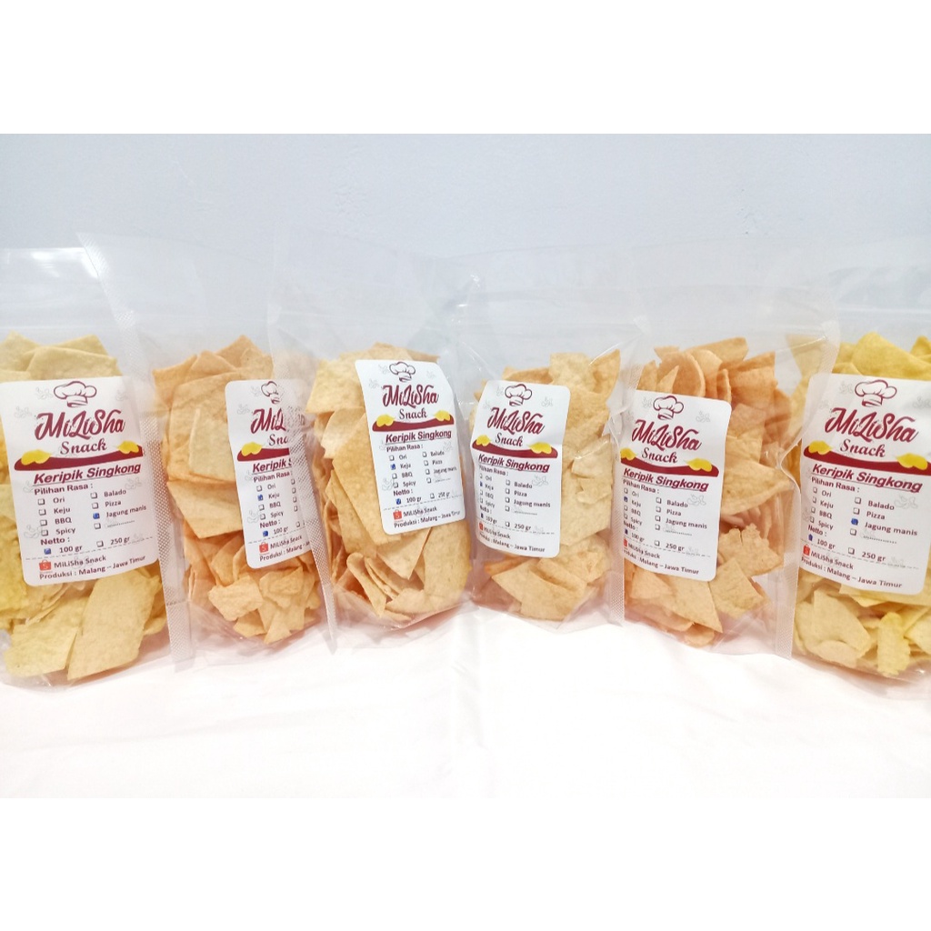 

Keripik Singkong khas Kota Malang 100gram