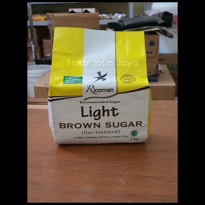 

Mas.Lynda - 1Kg Ricoman Light Brown Sugar