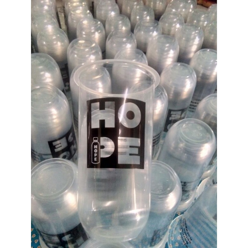 

500 pcs cup sablon oval 18oz