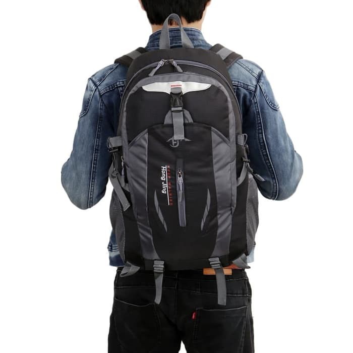 Tas Ransel Gendong Export Backpack Fashion Korea Pria Cowok  JH761  Impor Hongjing   Travel  Hiking