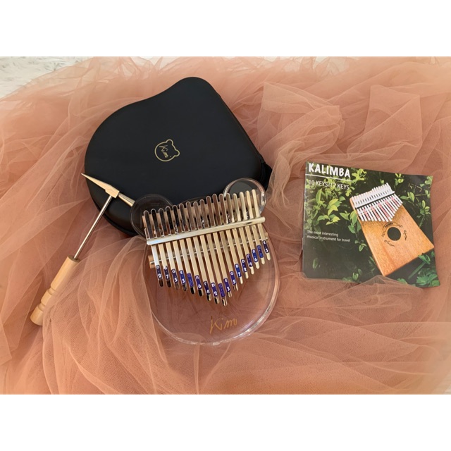 JUAL RUGI/PRELOVED-Kimi Kalimba Akrilik acrylic calimba Jazzieproduction