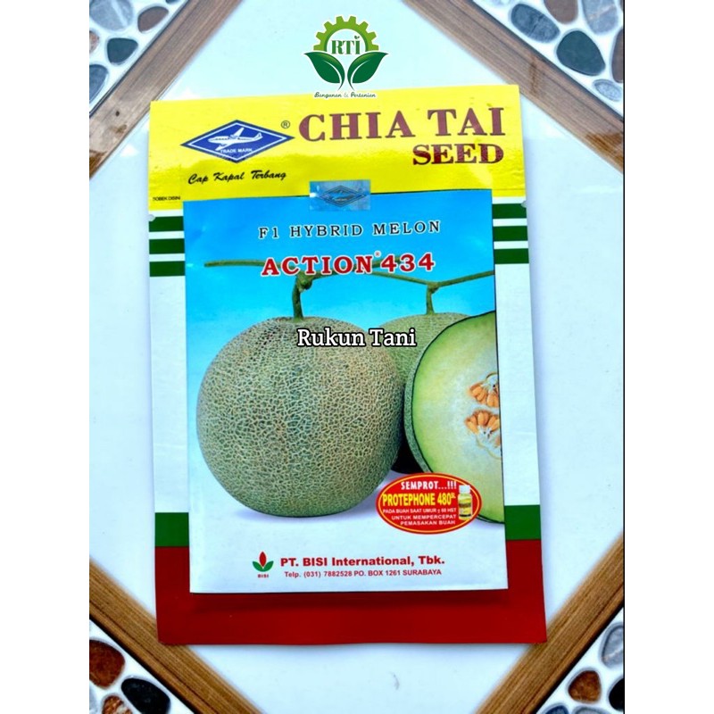 Chia Tai Seed Benih Melon Action 434 Isi 550