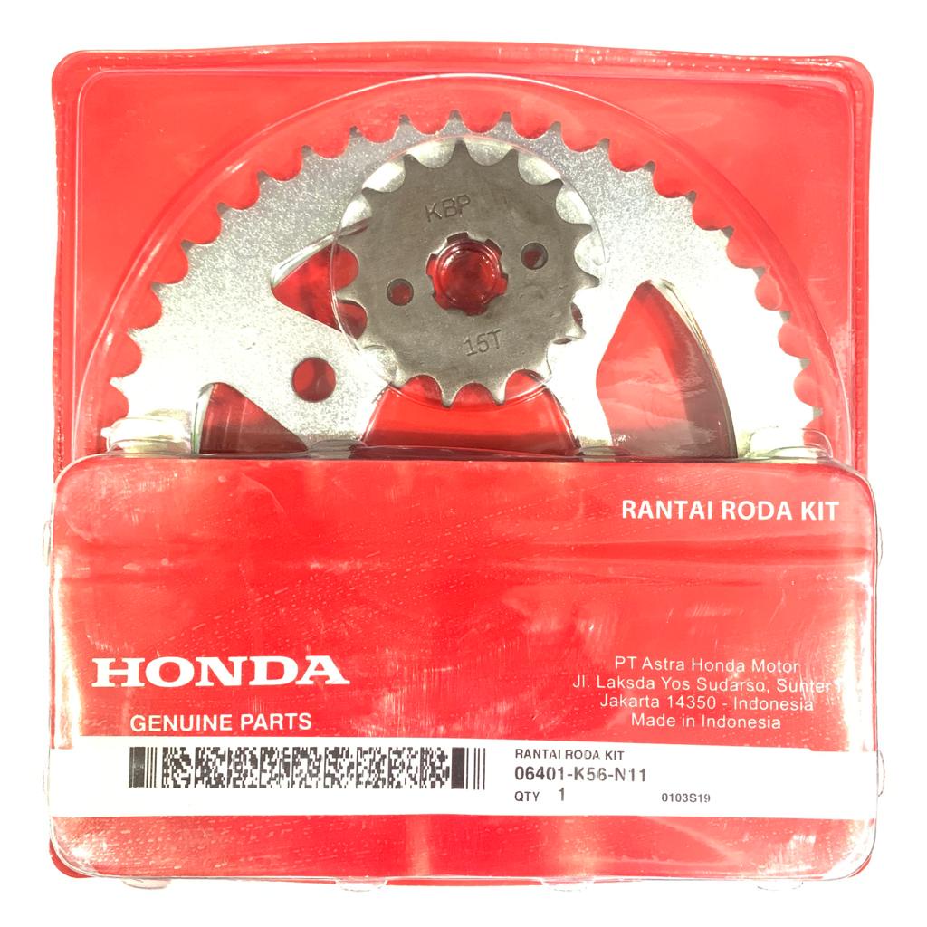 GEARSET GEAR SET GIRSET GTR 150 06401-K56-N11 ASLI HONDA