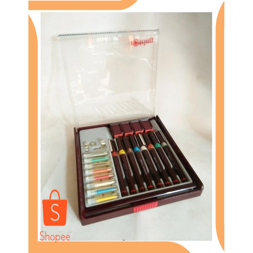 

Jual perkakas rapido rotring seri rapidograph set 20DEZ Diskon