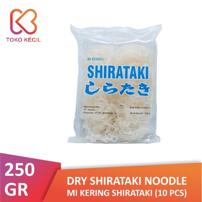 

soun-bihun- dry shirataki noodle - mi kering shirataki (isi 10 pcs) 250 gr -bihun-soun.