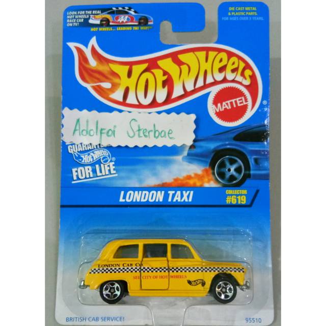 hot wheels london taxi