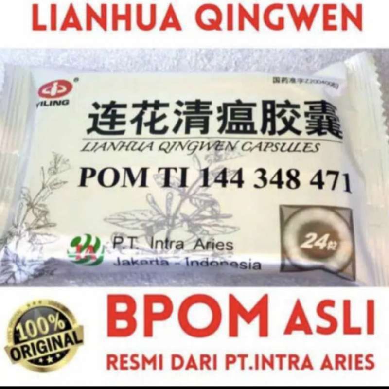 Lianhua Qingwen BPOM ASLI