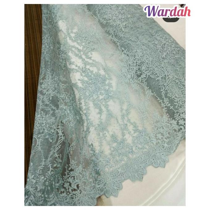 Kain tile Bordir Bahan kebaya tile valentino Tile korea Gaun Brokat