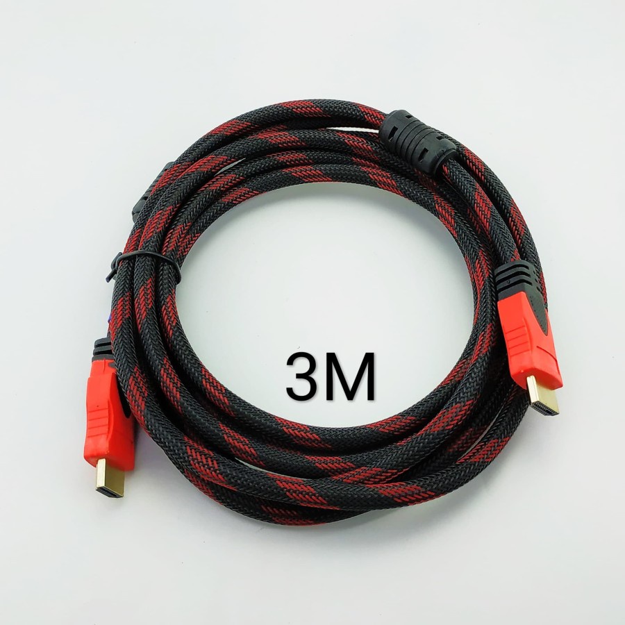 Kabel HDMI Versi 1.3 Jaring 3M