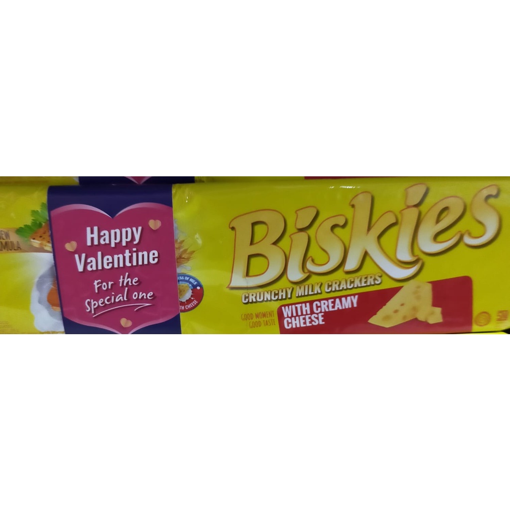 

Biskies Sandwich Cheese 96g Biskies Crackers Cheese 96 gram Biskies Sandwich Crackers 96g