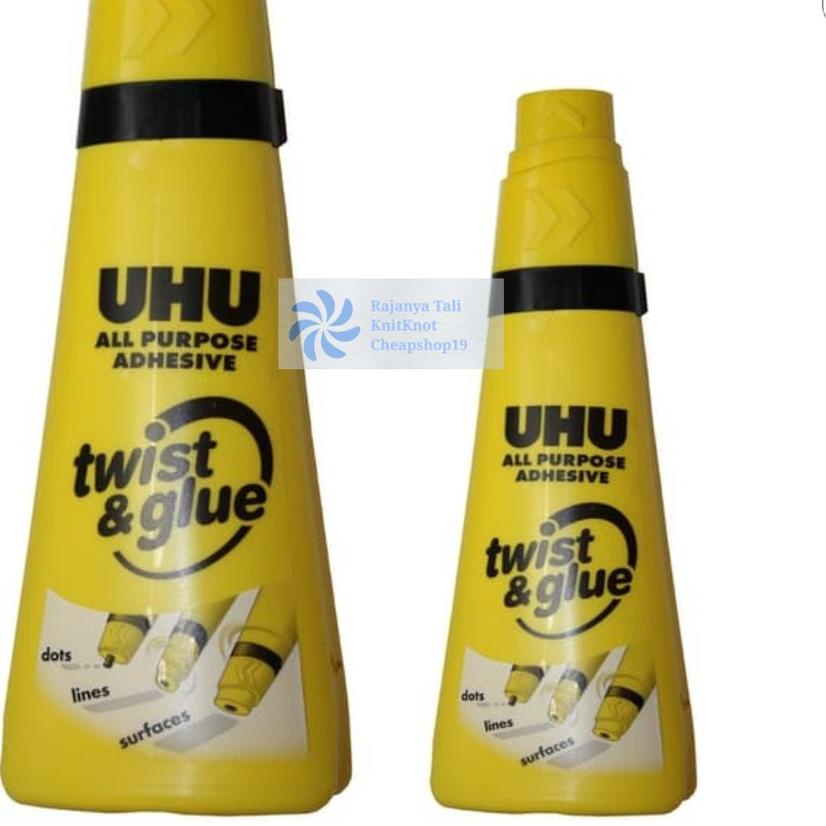 

(W09QJ]⭐ UHU Lem Cair Twist & Glue 7297 90ml / Twist&Glue 90 ML ,.,.,.,,