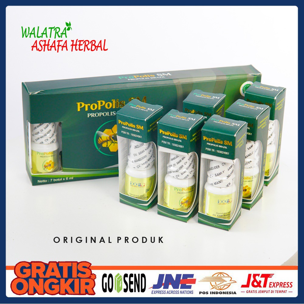 Propolis SM Original Propolis Brazil Asli - Walatra Propolis Brazil PropolisSM Brazil Nano Teknologi