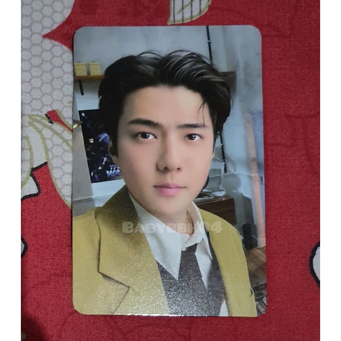 BOOKED Photocard Sehun Expansion EXO DFTF Official