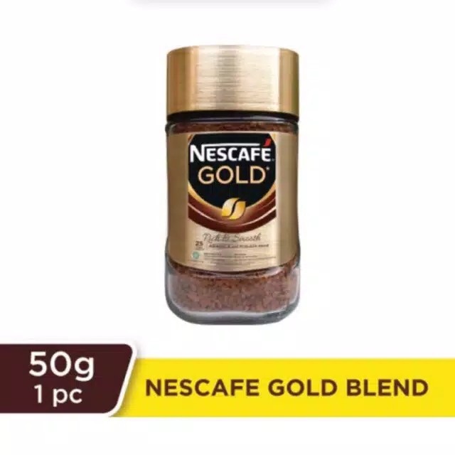 

Nescafe Gold Rich & Smooth Arabica and Robusta Blend 50gr 50 50gram