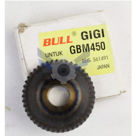 BULL Gear Bor 13 mm / Gear Bor GBM 450 HD / Gigi Nanas Mesin Bor / Gir Bor MT80